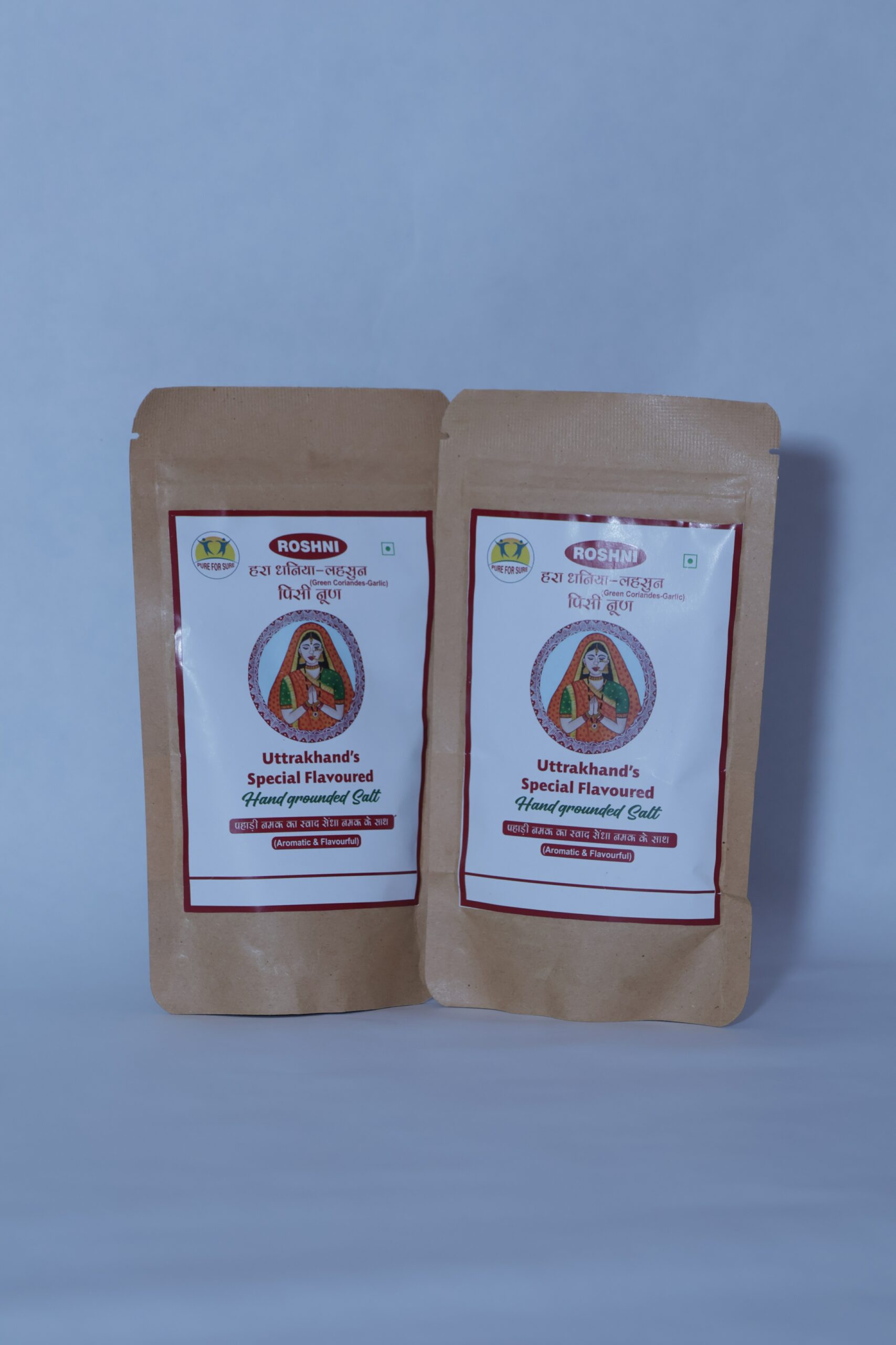 Green Coriander - Garlic Flavoured Salt